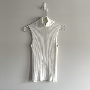 Express Sleeveless Turtleneck Sweater